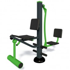 Жим ногами горизонтальний - Розгинач стегна InterAtletika 1653х545х1508 мм, код: SM103-126-SM