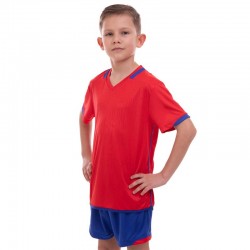 Форма футбольна дитяча PlayGame Lingo розмір 32, ріст 145-155, червоний-синій, код: LD-5025T_32RBL-S52