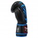 Боксерські рукавиці шкіряні Twins 14 унцій, чорний-синій, код: BO-5058_14BL Боксерські рукавиці шкіряні Twins 14 унцій, чорний-синій, код: BO-5058_14BL