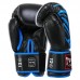 Боксерські рукавиці шкіряні Twins 14 унцій, чорний-синій, код: BO-5058_14BL Боксерські рукавиці шкіряні Twins 14 унцій, чорний-синій, код: BO-5058_14BL