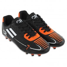 Бутси футбольне взуття Yuke CR7 розмір 45, чорний-помаранчевий, код: H8002-1_45BK