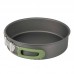 Набір посуду Bo-Camp Explorer 4 Pieces Hard Anodized Grey/Green, код: DAS301407-DA