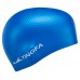 Шапочка для плавання силіконова для дорослих Yingfa синій-білий, код: C0068_BLW