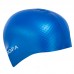 Шапочка для плавання силіконова для дорослих Yingfa синій-білий, код: C0068_BLW