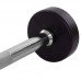 Штанга фіксована пряма обрезиненная Zelart Rubber Coated Barbell 5 кг, код: TA-2685-5-S52