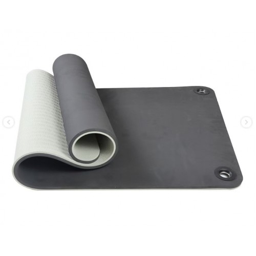 Килимок для йоги Generation Fitness TPE 1400x600x15 мм, сірий, код: 523202-FS