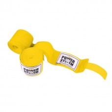 Бинти для боксу Power System Yellow 4 м, код: PS_3404_Yellow