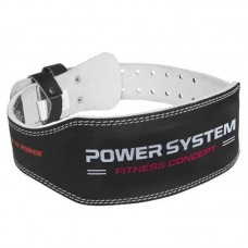 Пояс для важкої атлетики Power System Power XXL шкіряний, чорний, код: PS-3100_2XL_Black