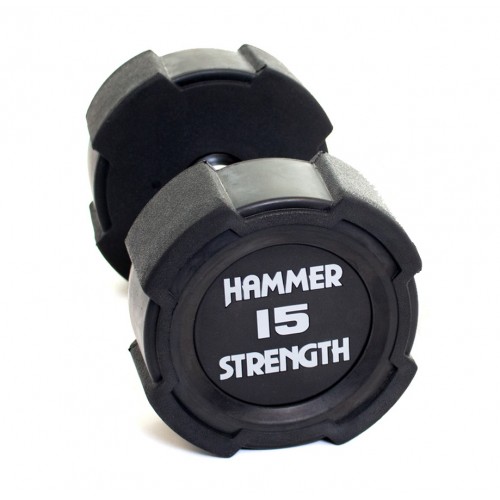 Гантель Hammer Strength 15 кг уретанова FF15TPU, код: 523104-AX