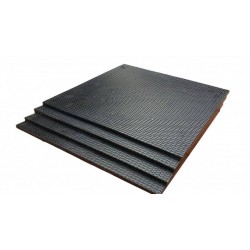 Килимок гумовий 500 х 500 х 7 мм під штангу чи гантелі, код: BC_007