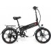 Електровелосипед Samebike 20LVXD30-II (350 Вт; 10 А/год; 48 В), колеса 20", з ручкою газу, чорний, код: SMB-20LVXD30-black