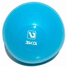 Медбол м"який LiveUp Soft Weight Ball 3 кг, блакитний, код: 6951376126297