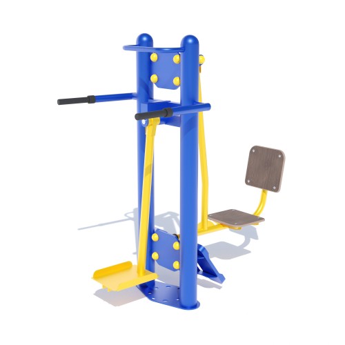 Вуличний тренажер Brustyle Жим ногами горизонтальний / маятник 1430х760х1550 мм, код: SG125 Вуличний тренажер Brustyle Жим ногами горизонтальний / маятник 1430х760х1550 мм, код: SG125