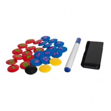 Набір аксесуарів для тактичних дощок Select Magnet set червоний/жовтий/синій, код: 5703543720118
