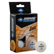 Кульки для настільного тенісу Donic Jade ball 40+, 6 шт, білий , код: 618371-WS