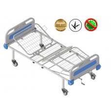 Ліжко медичне функціональне Атон КФ-4-МП-БП-К125 з пластиковими бильцями і колесами 125 мм, код: 1582413271-A Ліжко медичне функціональне Атон КФ-4-МП-БП-К125 з пластиковими бильцями і колесами 125 мм, код: 1582413271-A