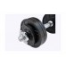 Диск сталевий обгумований RN-Sport 0,5 кг - Ø27мм, код: OB00527