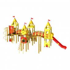 Ігровий комплекс Miros "Фортеця Люкс" 1063x7830x4420 мм, код: DIO837 Ігровий комплекс Miros "Фортеця Люкс" 1063x7830x4420 мм, код: DIO837