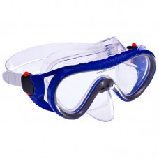 Маска для плавання Zelart синій, код: M161-SIL_BL