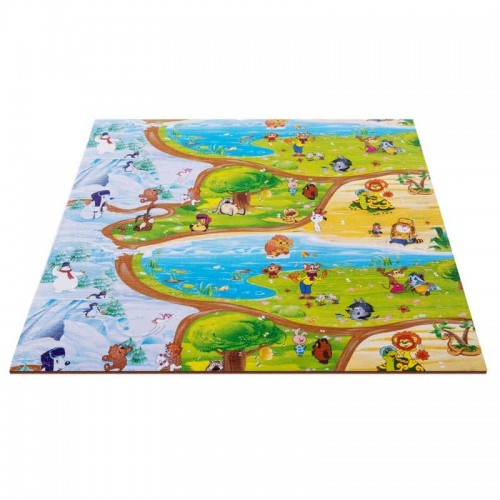 Килимок дитячий розвиваючий PLAYBABY Мультфільм 1200х1200х12мм, код: TY-8769-S52
