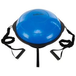Балансувальна платформа напівсфера Bosu з еспандерами Mdbuddy синій, код: FI-5417-S52