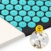 Килимок акупунктурний з валиком 4Fizjo Classic Mat Аплікатор Кузнєцова Black/Blue, код: P-5905973402385