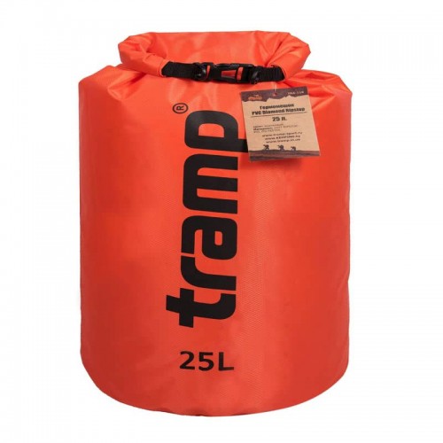 Гермомішок Tramp PVC Diamond Rip-Stop помаранчевий 25л, код: TRA-118-orange