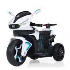 Дитячий електромобіль Bambi Racer Мотоцикл BMW білий, код: M 3965EL-1-MP