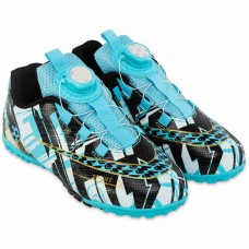 Сороконіжки футбольні дитячі PlayGame розмір 35, бірюзовий-чорний, код: X08-2_35