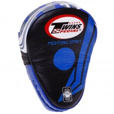 Лапа вигнута ліва для боксу та єдиноборств Twins 25x19x9см, синій, 1шт, код: FPML10-43_BL-S52 Лапа вигнута ліва для боксу та єдиноборств Twins 25x19x9см, синій, 1шт, код: FPML10-43_BL-S52