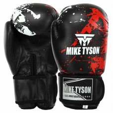 Боксерські рукавички Mike Tyson PVC 14 унції, чорний, код: VL-8448_14BK