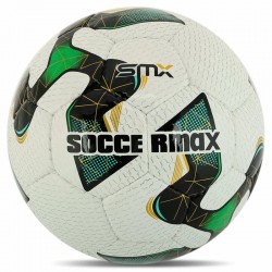 М"яч футбольний професійний Soccermax №5 PU, білий-зелений, код: FB-4208_WG М"яч футбольний професійний Soccermax №5 PU, білий-зелений, код: FB-4208_WG