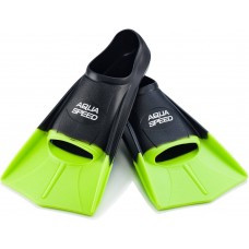 Ласти Aqua SpeedTraining Fins, розмір 37-38, чорний-зелений, код: 5908217656322