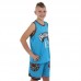 Форма баскетбольна дитяча NBA клуб Vancouver Grizzlies 12, розмір M, блакитний, код: BA-9832_M