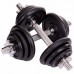 Гантелі розбірні сталеві BioGym York 2х9кг, код: TA-7229-18-S52