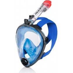 Повнолицьова маска жіноча Aqua Speed Spectra 2.0, розмір S/M, синій-чорний, код: 5908217670687