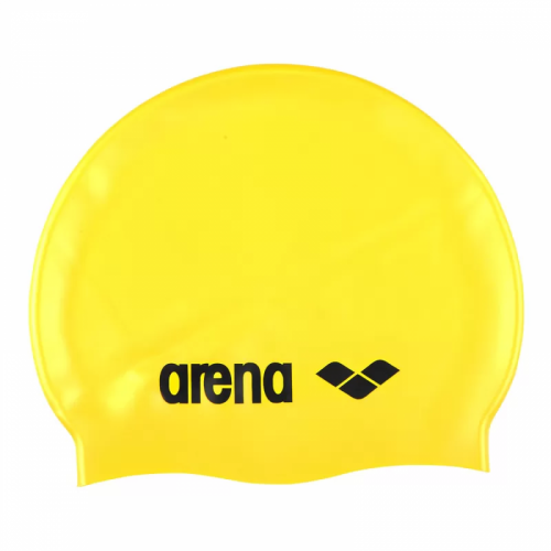 Шапка для плавання Arena Classic Silicone жовтий, код: 3468334550498