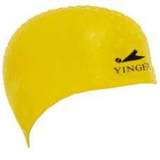 Шапочка для плавання на довгі коси Yingfa, жовтий, код: C0061_Y
