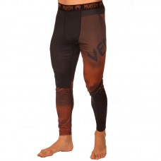Компресійні штани тайтси чоловічі Venum M, зріст 165-170, чорний-коричневий, код: 8236_MBKBR