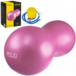 М"яч для фітнесу (арахіс) 4Fizjo Air Ball Peanut Anti-Burst 45x90 см Pink, код: P-5907739318565