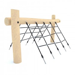 Канатний ігровий комплекс Miros 2650х1510х1300 мм, код: WP602