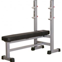 Лава для жиму горизонтальна (вузька) InterAtletik Gym 1370х600х1190 мм, код: BT308