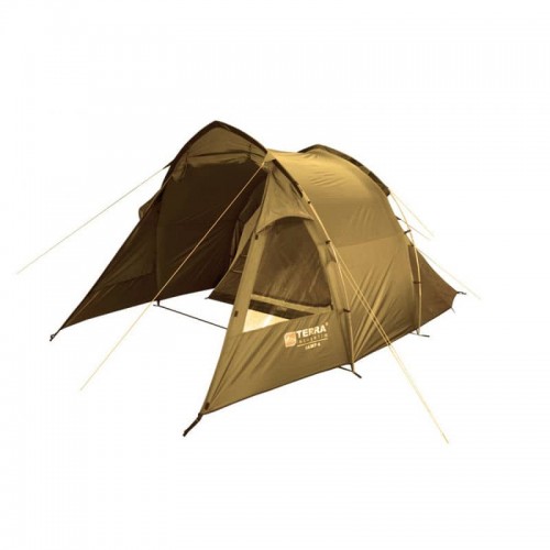 Намет Terra Incognita Camp 4 місний, 4050х2400х1900 мм, пісочний, код: 4823081503378