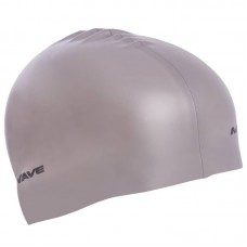 Шапочка для плавання силіконова для дорослих MadWave Metal срібний, код: M053505_GR Шапочка для плавання силіконова для дорослих MadWave Metal срібний, код: M053505_GR