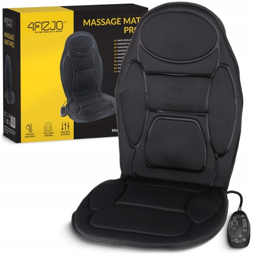 Масажна накидка 4Fizjo Pro з підігрівом Black, код: P-5905973404082