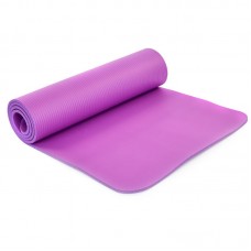 Килимок для йоги FitGo 1830х610х10 мм фіолетовий, код: FI-6986_V