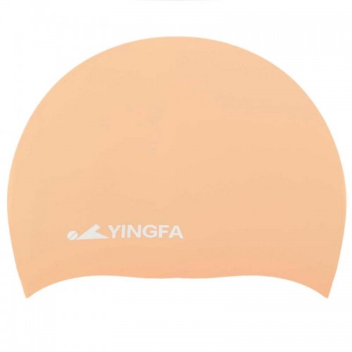 Шапочка для плавання силіконова для дорослих Yingfa L, помаранчевий, код: C0081_LOR