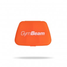 Футляр для зберігання таблеток і капсул GymBeam PillBox 5 Orange, код: 8586024622104
