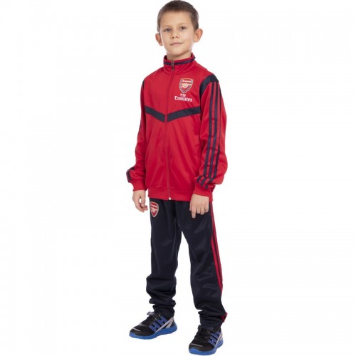 Костюм спортивний дитячий унісекс Lidong Arsenal 32 зріст 145-155, червоний-темно-синій, код: LD-6125K-A_32RBL