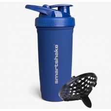 Шейкер спортивний SmartShake металевий Reforce Stainless Steel 30oz/900ml Navy Blue, код: 11153101